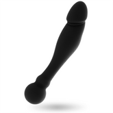 BLACK&SILVER - DILDO ESTIMULADOR PUNTO G KARL 18 CM